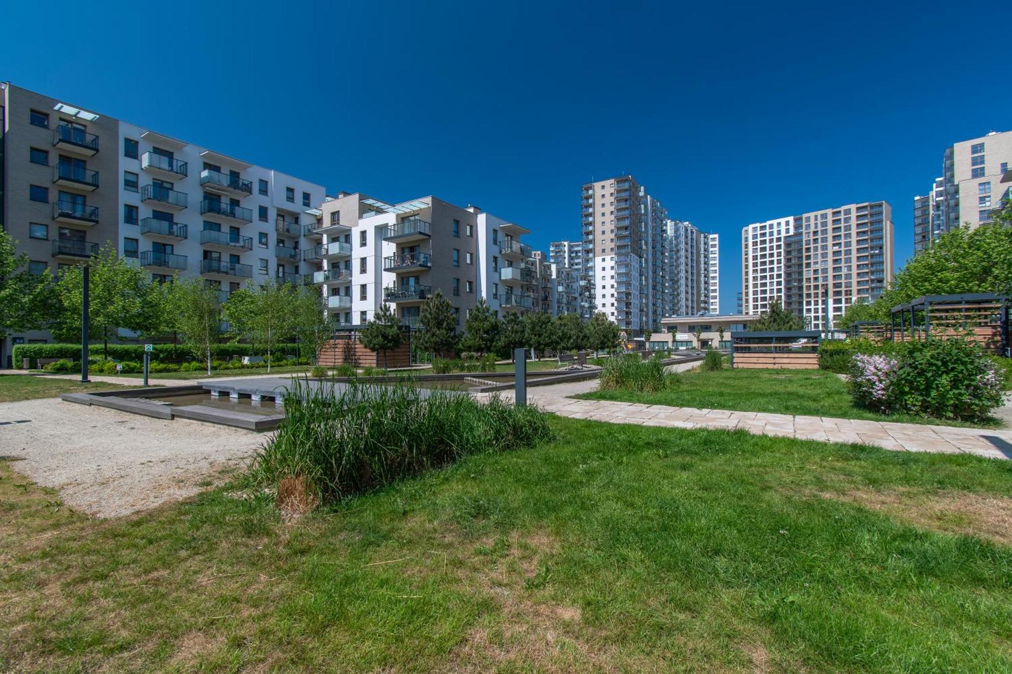 Rzut Beretem Apartman Gdańsk Kültér fotó